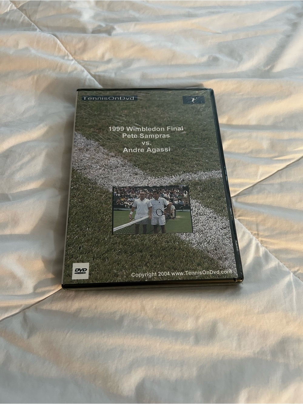1999 Wimbledon Final Pete Sampras vs Andre Agassi Tennis DVD NEW